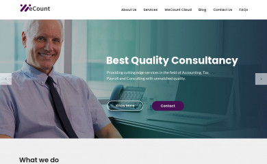 wecount.co.za screenshot