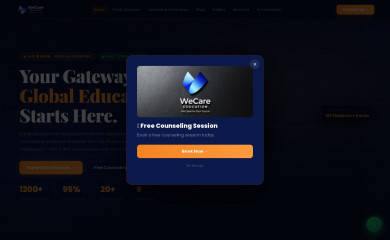 wecareeducation.com screenshot