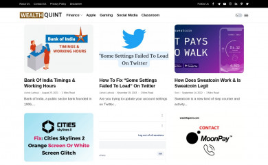 wealthquint.com screenshot