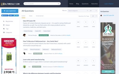 wealthresult.com screenshot
