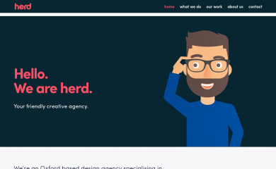 https://weareherd.co.uk screenshot