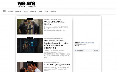 wearemoviegeeks.com screenshot