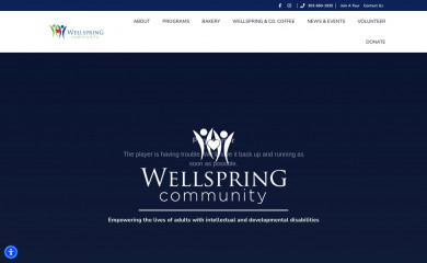 wearewellspring.org screenshot