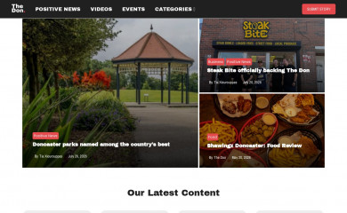wearethedon.co.uk screenshot