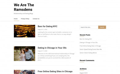 wearetheramsdens.com screenshot