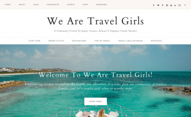 wearetravelgirls.com screenshot