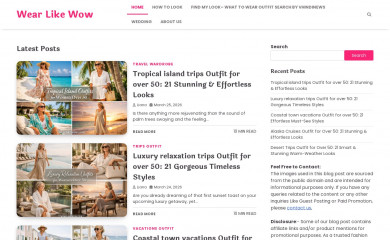 wearlikewow.com screenshot