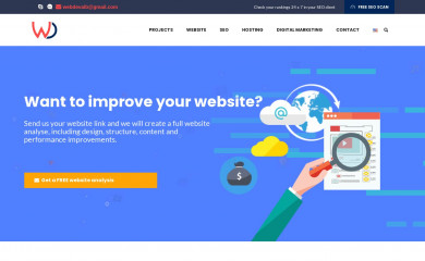 web-design.al screenshot