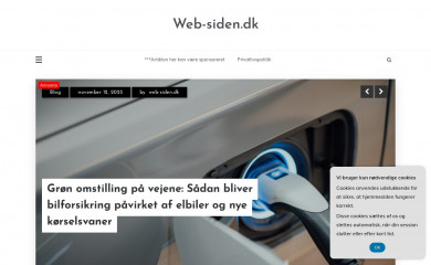 web-siden.dk screenshot