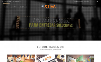 http://web.ativa.cl screenshot