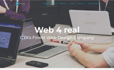 web4real.ca screenshot