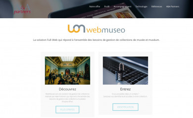 webmuseo.com screenshot