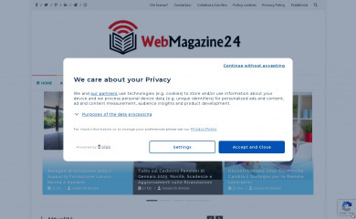 webmagazine24.it screenshot