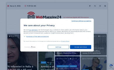 webmagazine24.it screenshot