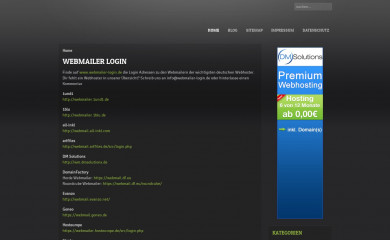 webmailer-login.de screenshot