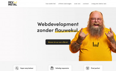 webmannen.nl screenshot