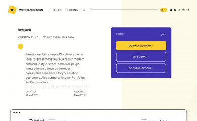https://www.webmandesign.eu/portfolio/reykjavik-wordpress-theme/ screenshot