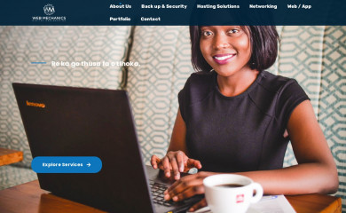 webmechanics.co.bw screenshot