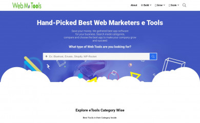 webmetools.com screenshot