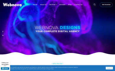 webnova.co.za screenshot