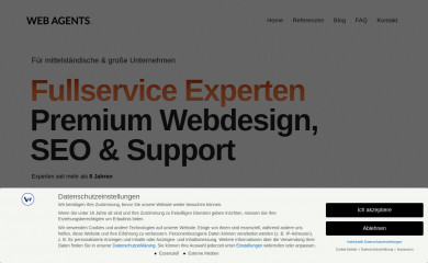 webagents.eu screenshot