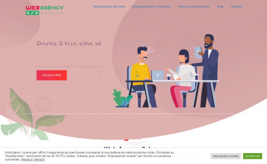 webagencysalerno.it screenshot