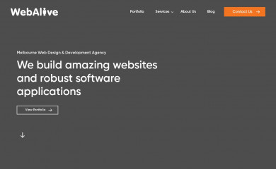 https://webalive.com.au screenshot