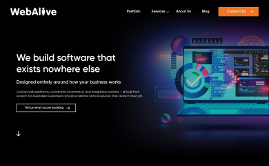 webalive.com.au screenshot