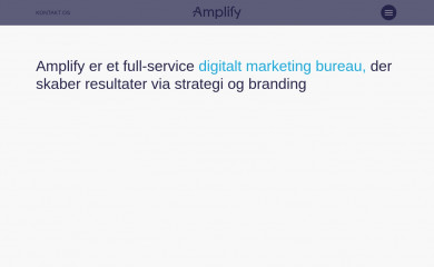 https://webamp.dk screenshot