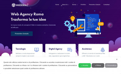 webbba.it screenshot