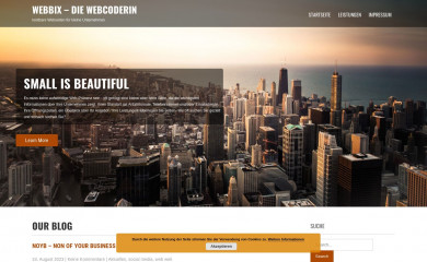 webbix.at screenshot