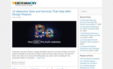 webdesigndev.com screenshot