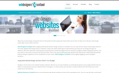 webdesignersscotland.com screenshot