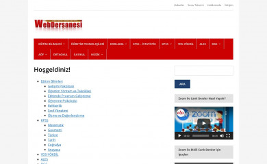 webdersanesi.com screenshot