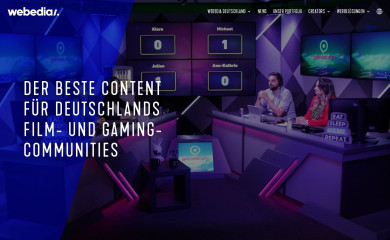 webedia-group.de screenshot
