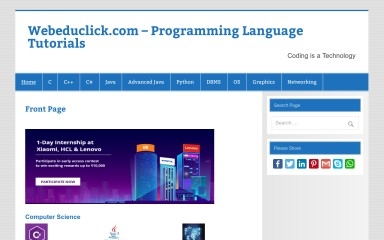 webeduclick.com screenshot