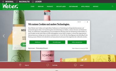 webersaft.de screenshot