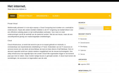 webformality.nl screenshot