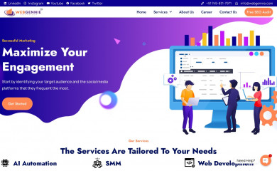 webgennie.com screenshot