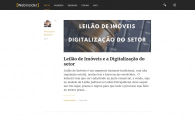 webinsider.com.br screenshot