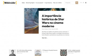 webinsider.com.br screenshot