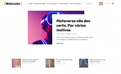webinsider.com.br screenshot