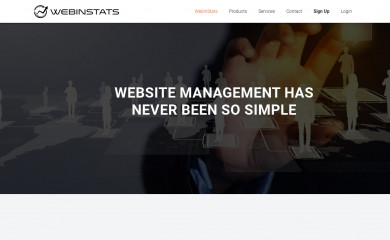 webinstats.com screenshot