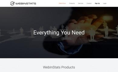 webinstats.com screenshot