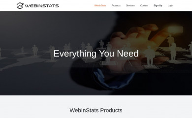 webinstats.com screenshot