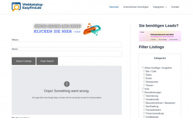 webkatalog-easyfind.de screenshot