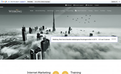 webking.be screenshot