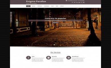 https://weblizar.com/freethemes/enigma-parallax/ screenshot
