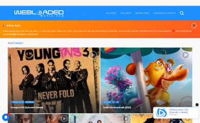 webloadedmovie.com screenshot