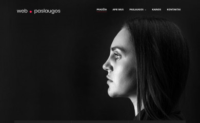 webpaslaugos.com screenshot